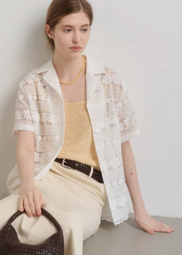 [바이도하 PICK] BUSTIER KNIT TOP (butter yellow)