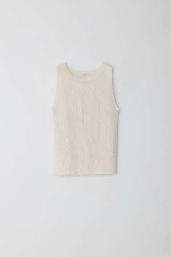 Softy Sleeveless_Ivory