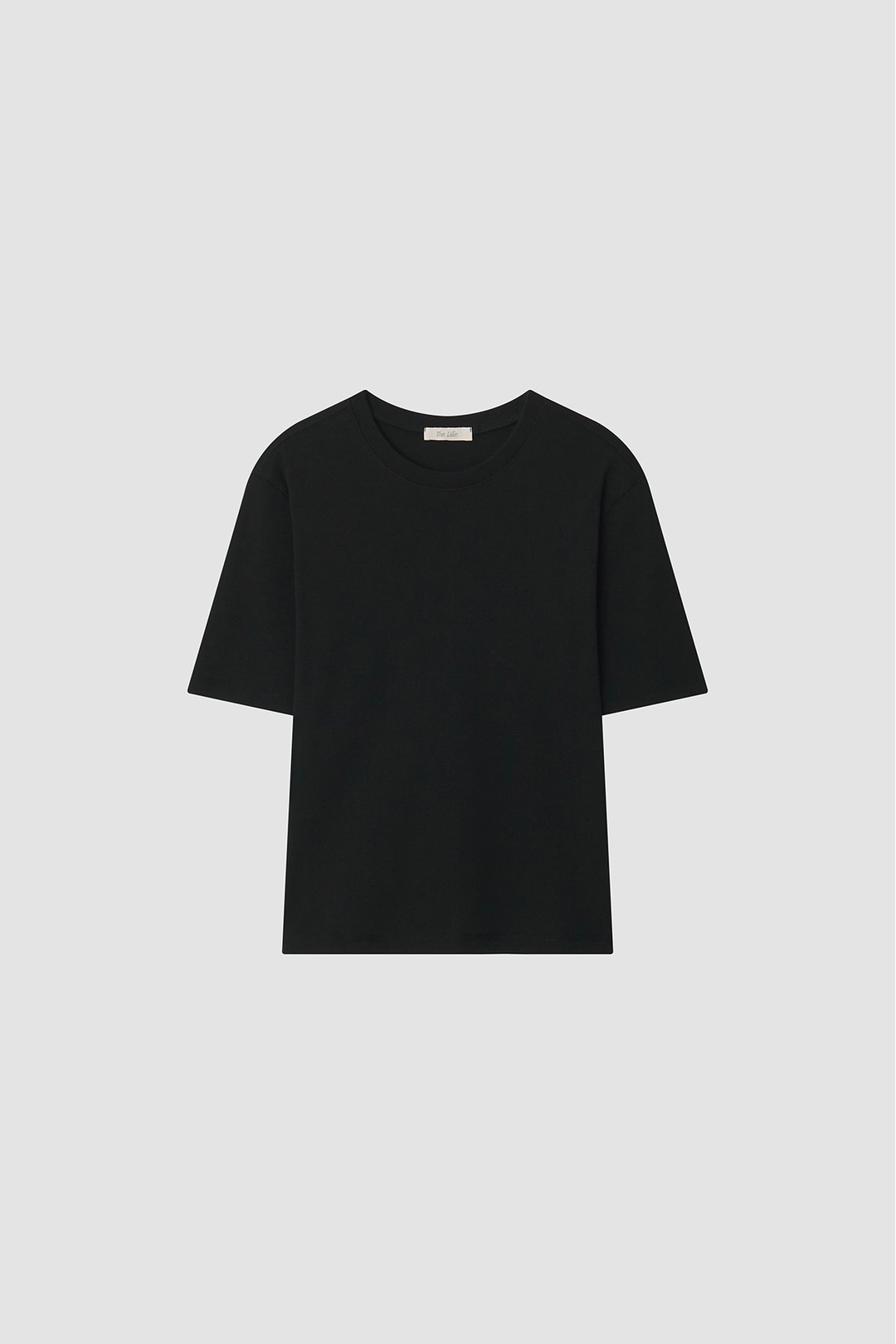 더릴 Loft Ribbed Round T_Black 상품 이미지 1