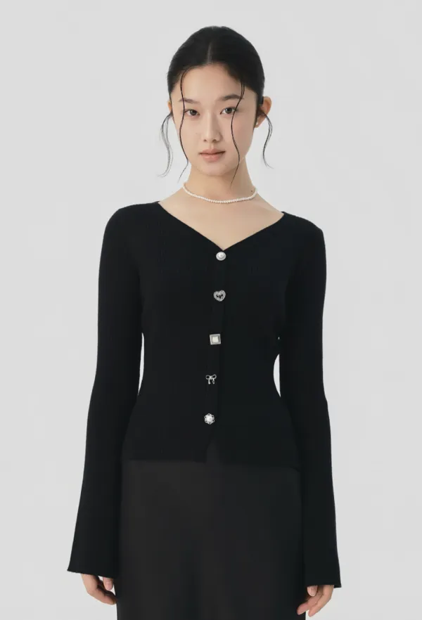 Janie Knit Top (Black)