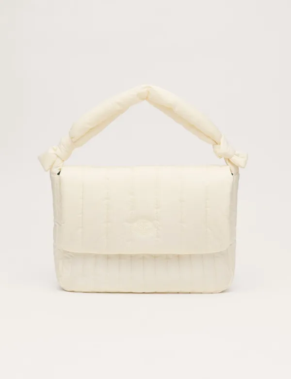 Cross Padding Bag (Cream)