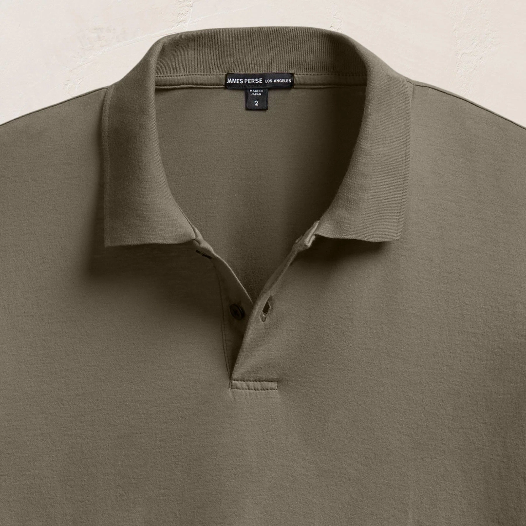 제임스펄스 Luxe Lotus Jersey Polo - Birch 상품 이미지 2