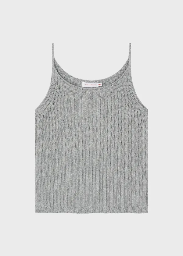 90’s City Knit Tank Gray