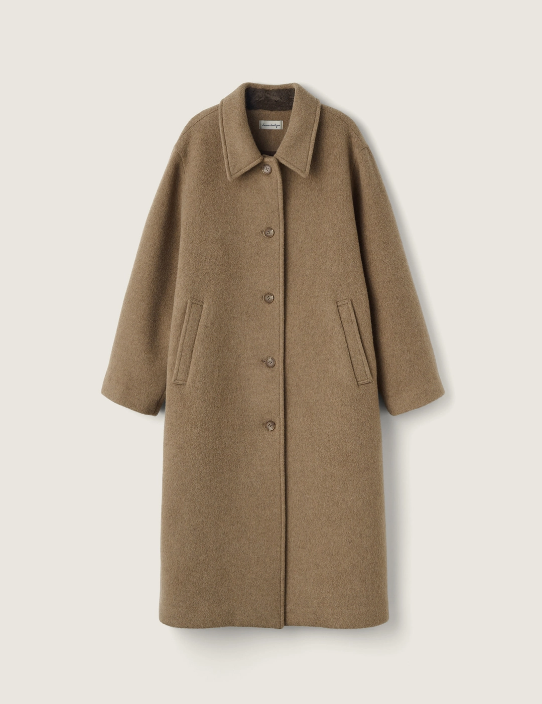 시엔느 Brahms Wool Coat (Brown) 상품 이미지 1