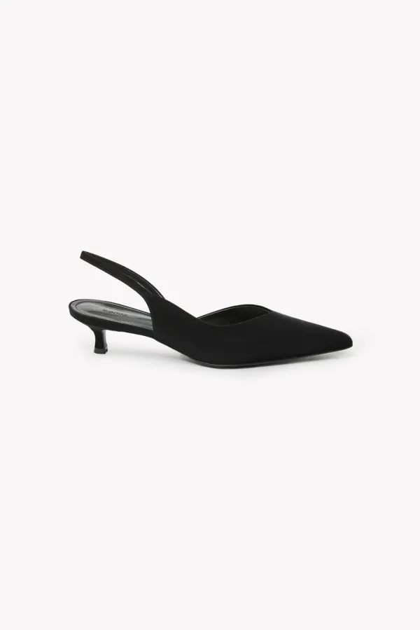 Minoa Sling Back Heels (Black)
