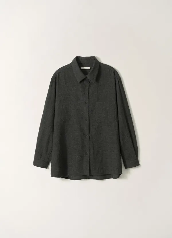 Pinué Wool Shirt (Charcoal)