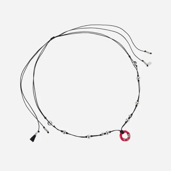 benthic necklace-red