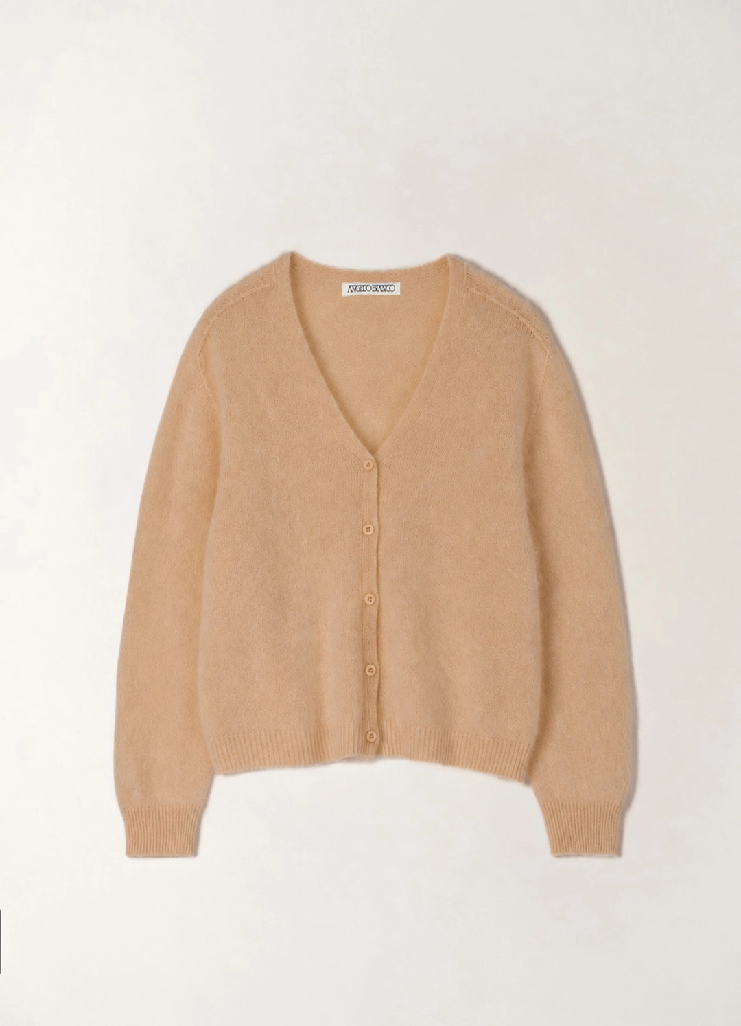안젤로비안코 Wool 100 Wholegarment Musk Cardigan (3color) 상품 이미지 1