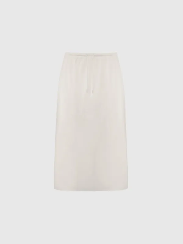 [3rd 재입고] Fona Fleece Skirt (Ivory)