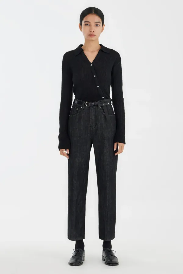 Asymmetric Knit Shirt