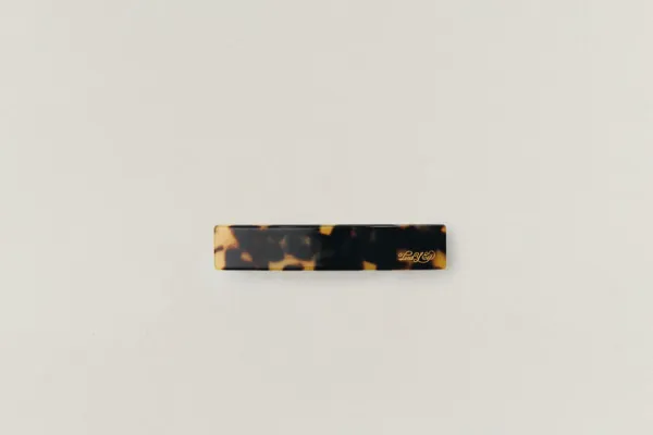BARRETTE CARRÉE LEOPARD