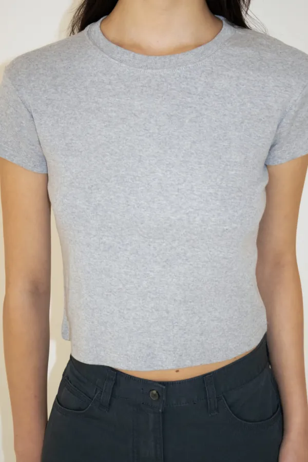 Refined Crewneck T-shirt (Grey)