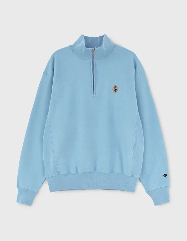CREST 221 REVERSE HALF-ZIP / Sky Blue