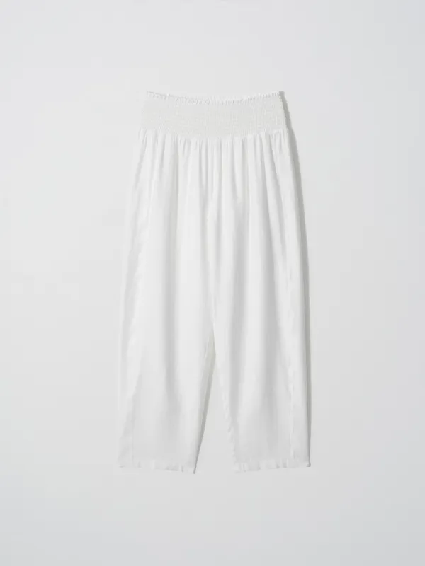 FLINT BANDED PANTS [WHITE]