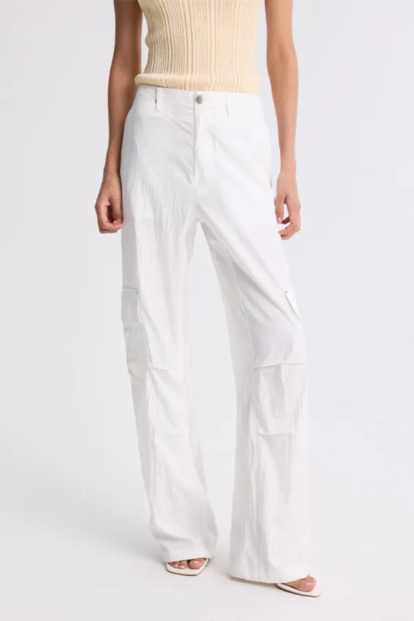 [6/5 순차배송] UTILITY CARGO PANTS WHITE