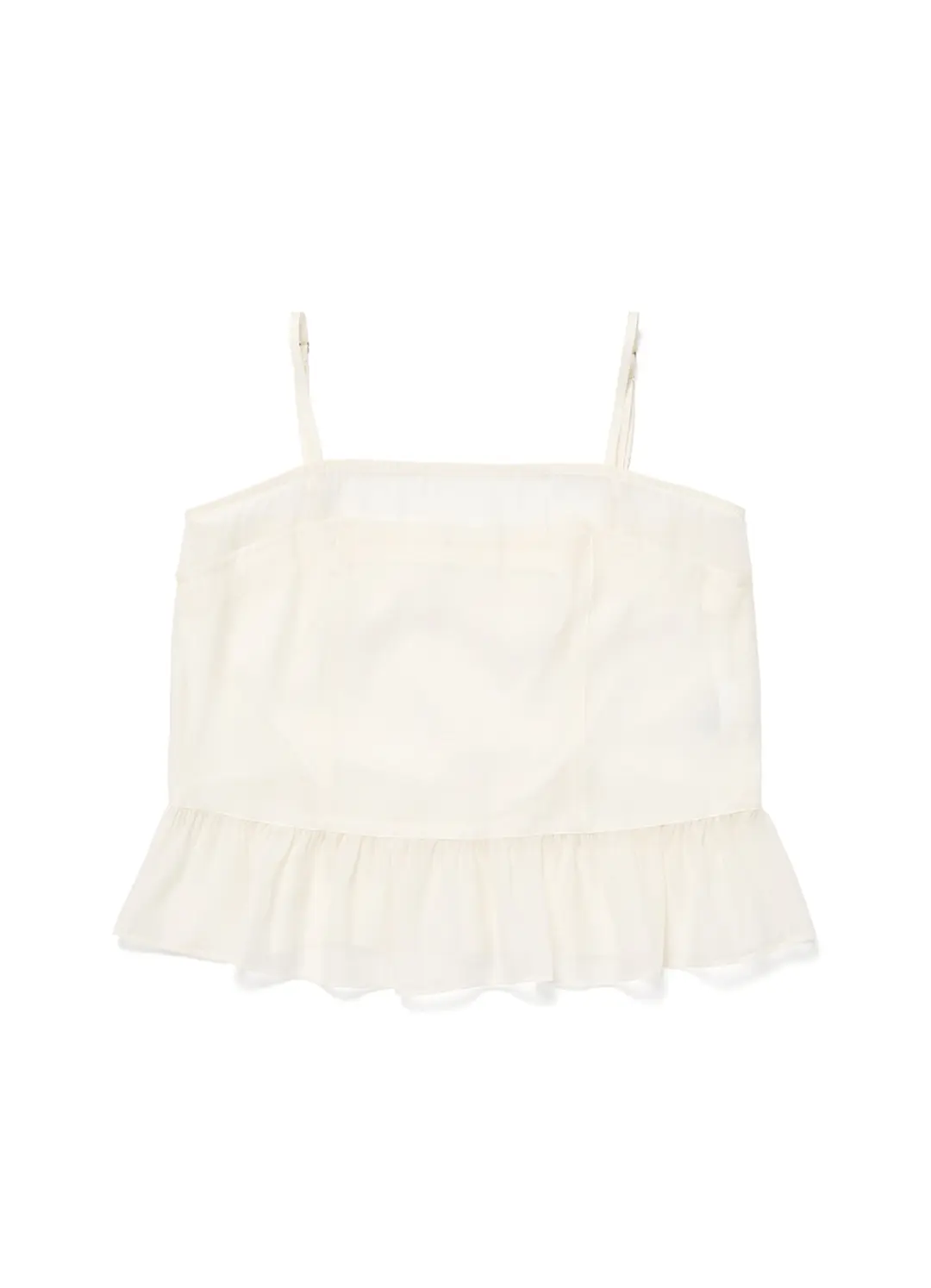 안젤로비안코 Eurielle See-Through Top, ivory 상품 이미지 3