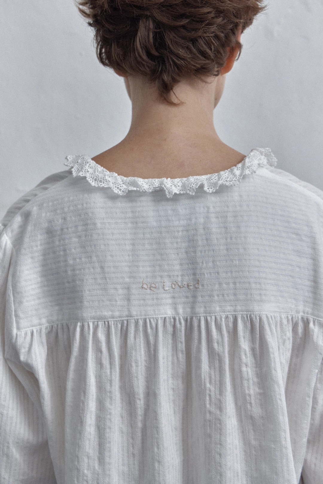 브렌다 브렌든 art blouse - ivory 상품 이미지 2