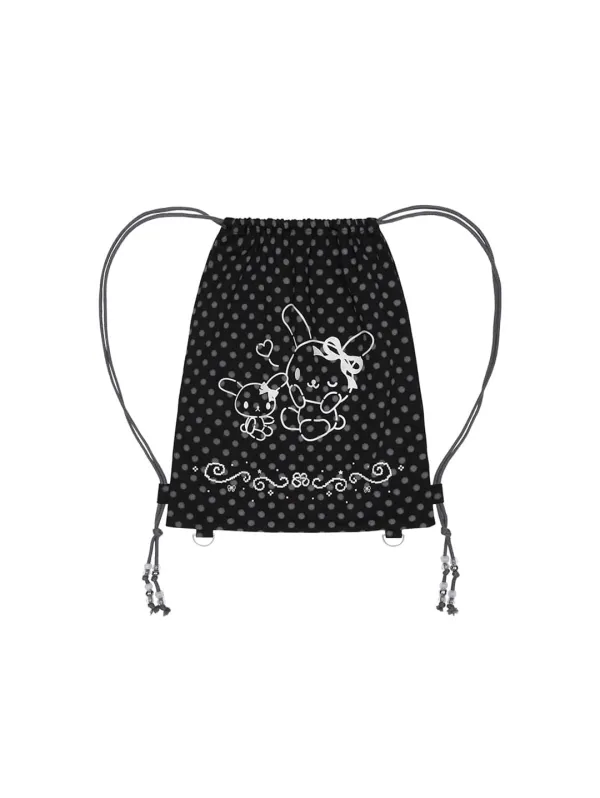 USAHANA GYMSACK [BLACK]