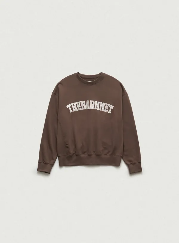 Sofie Logo Sweat Shirt_Brown
