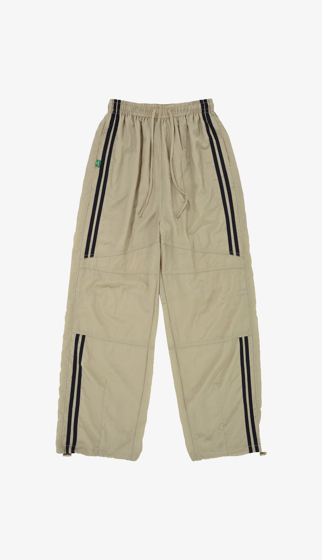 노컨텐츠 241. Line Nylon Pants _ Beige 상품 이미지 1
