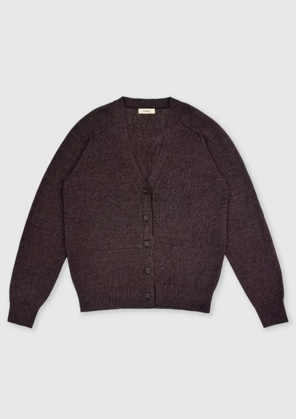 Toy Cardigan (Burgundy)