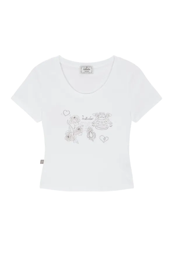 L cake tee slim fit