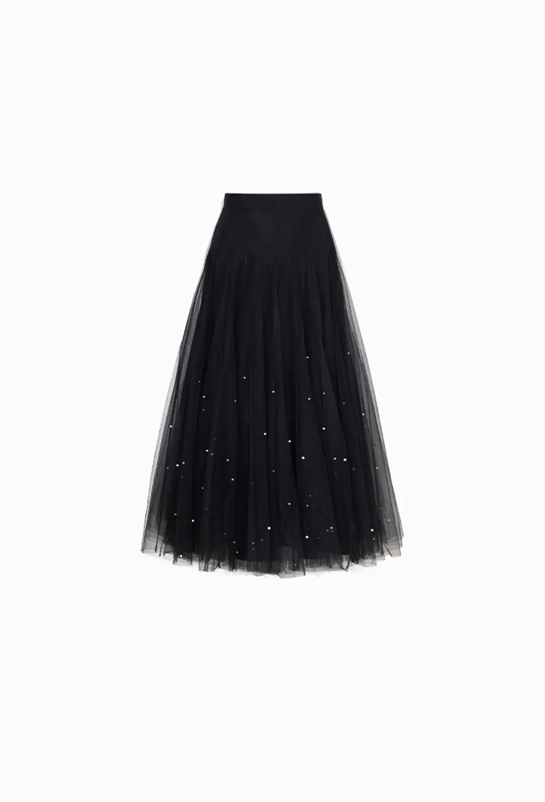 그레이스유 Etoile Pearl Sha Skirt (Black) 상품 이미지 1