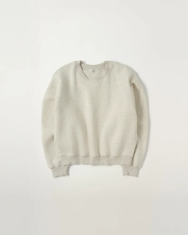 Basic Fluff Sweatshirt [OATMEAL]