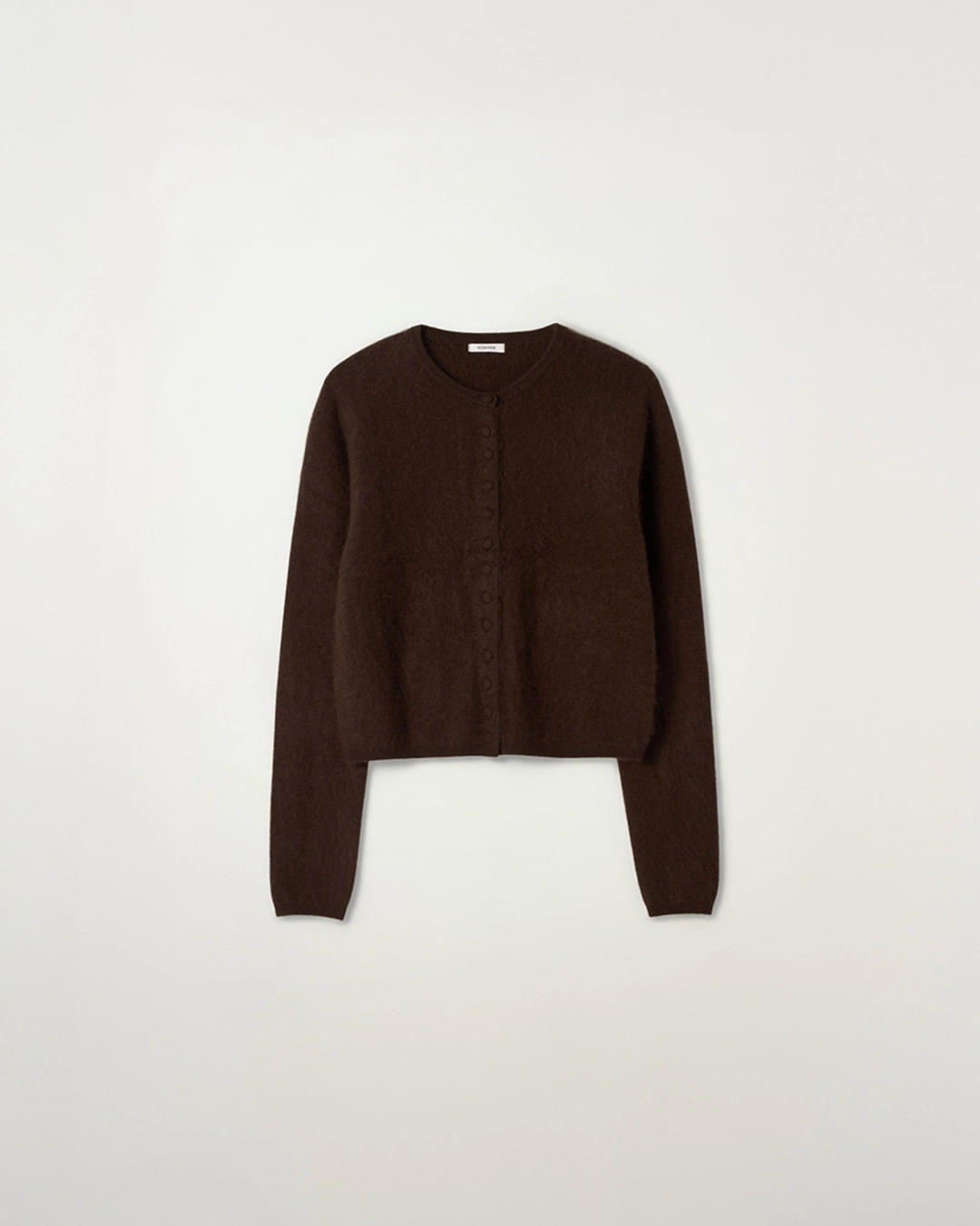 누아르나인 [9/17 순차배송] Hairy Wool Cardigan [BROWN] 상품 이미지 1