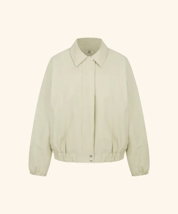 Meinin Cotton Bomber Jacket ( Pale Mint )
