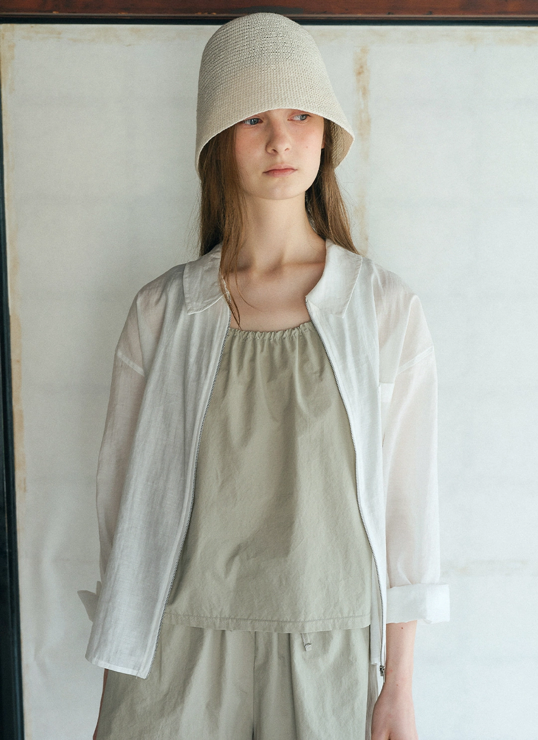르닐 Pons Zip-up (Ivory) 상품 이미지 2