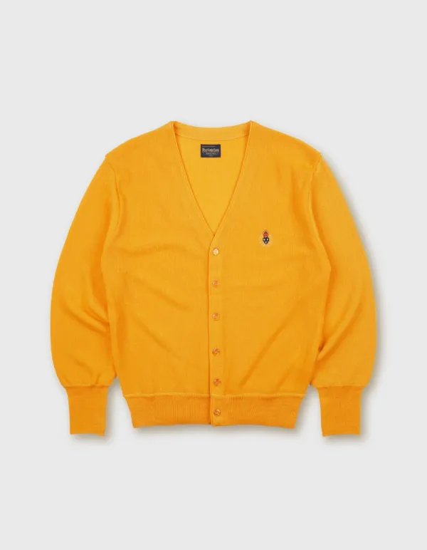 HFC CREST WOOL CARDIGAN / Yellow