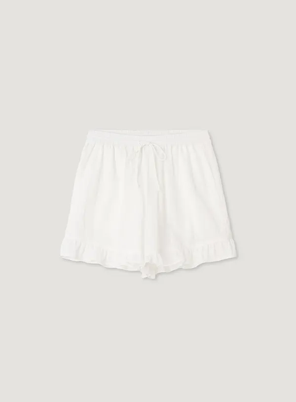 MELLO BANDING SHORTS_IVORY