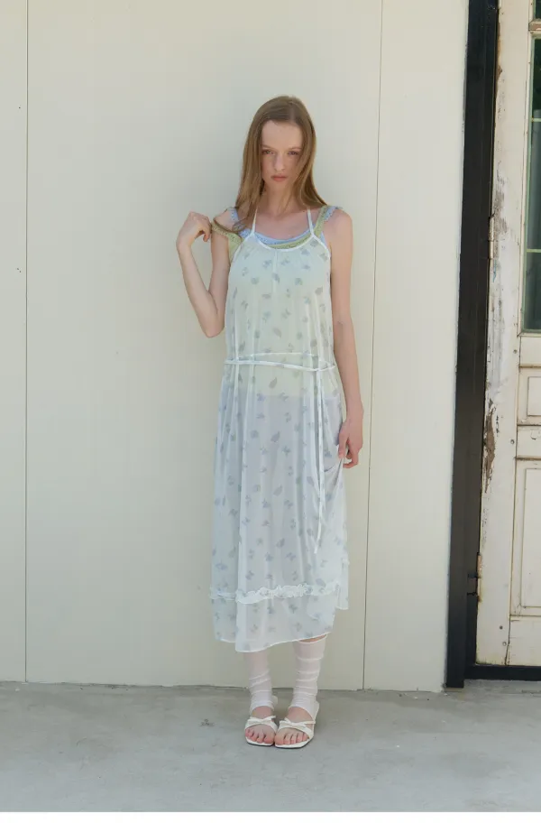 Tint Mesh Dress Mint