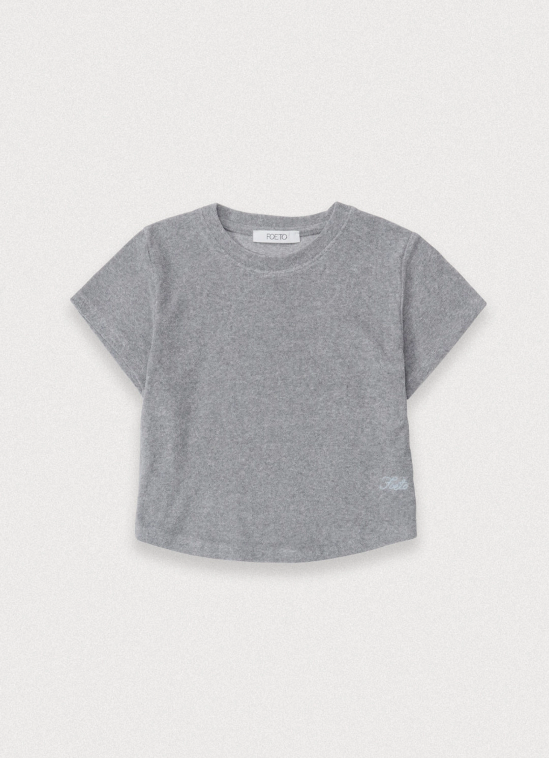 포에토 RABBIT TERRY TEE - GREY 상품 이미지 1