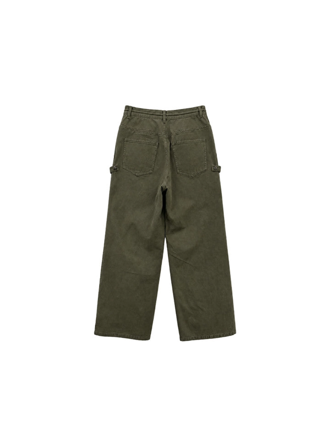 프리터 Embroidered Apron Pants Khaki_F263PT15 상품 이미지 2