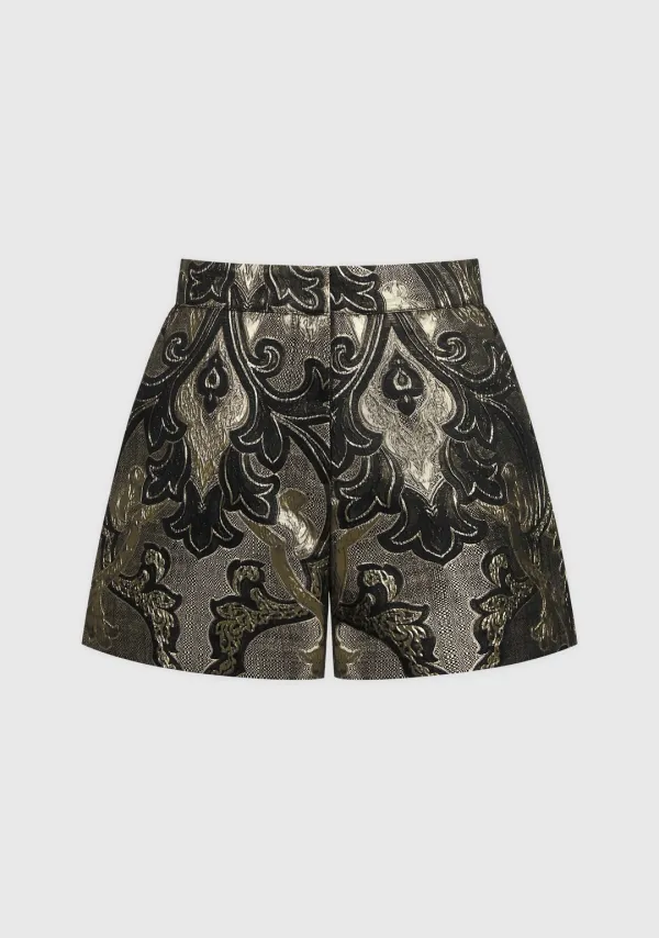 2nd) Ember Jacquard Shorts Black