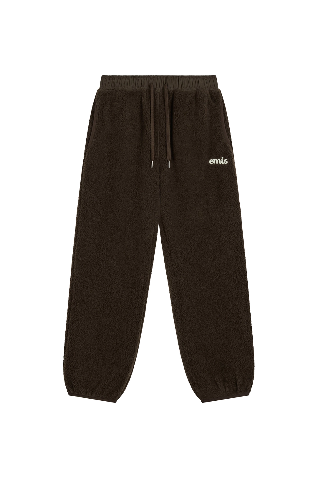 이미스 (W) FLEECE JOGGER PANTS-BROWN 상품 이미지 1