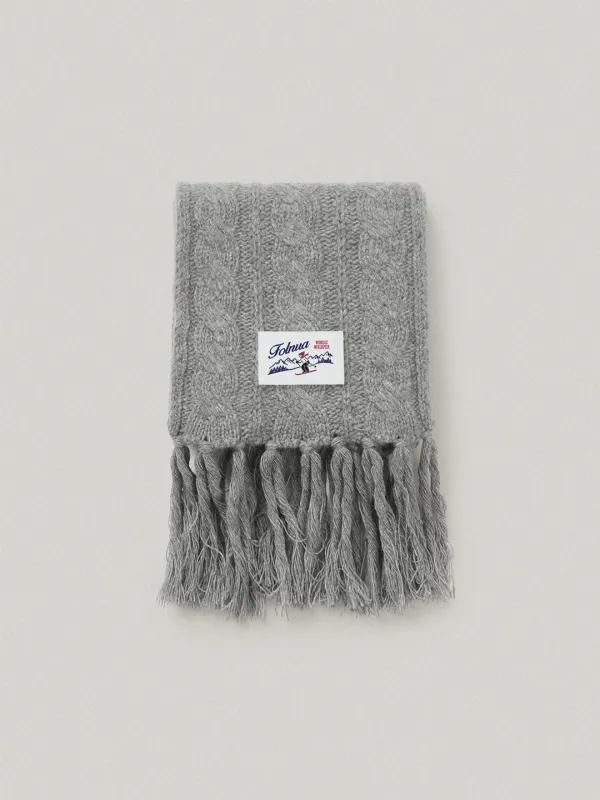 Talo Cable Muffler - Gray탈로 케이블 머플러