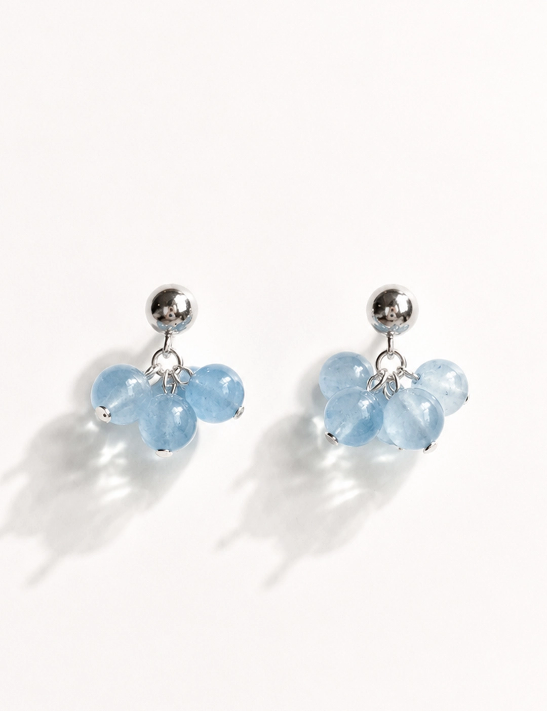 에뜨리브 Sky Jade Cluster Earrings 상품 이미지 1