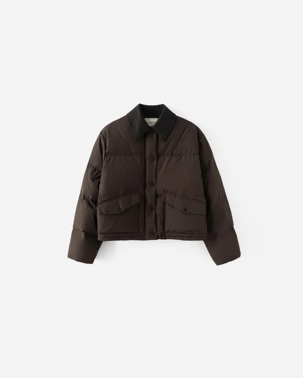 Theo Collar Short Padding Jacket
