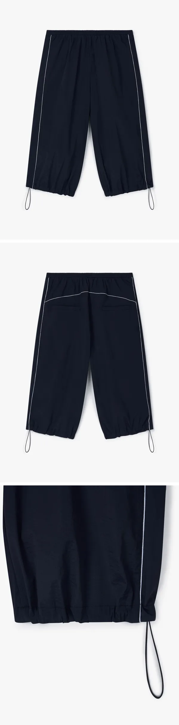 Dual Line Pants_Navy