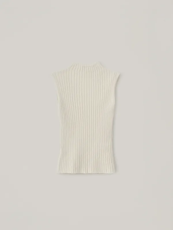 Kate Sleeveless Knit - Cream