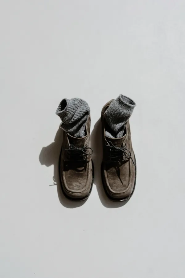 28183_Suede Leather Loafer