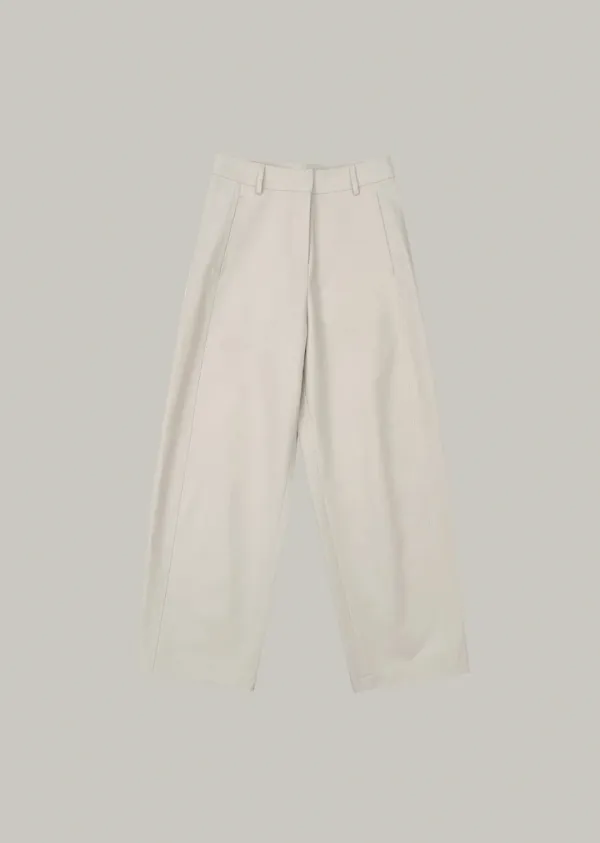 pocket curve pants (cream)