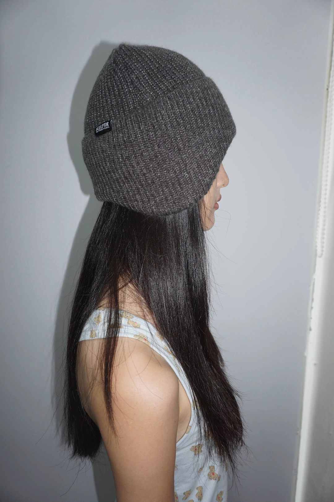 스컬프터 Cozy Earflap Beanie Charcoal 상품 이미지 2