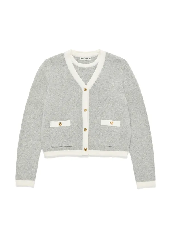 Nest Angora Cardigan Set (4col)