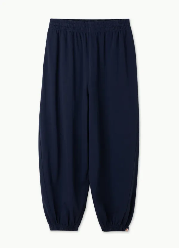 [Re-Stock] Diagonal jogger pants (Unisex)_Navy
