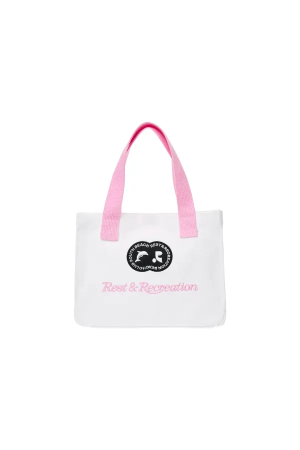 RR CANVAS TOTE BAG - WHITE