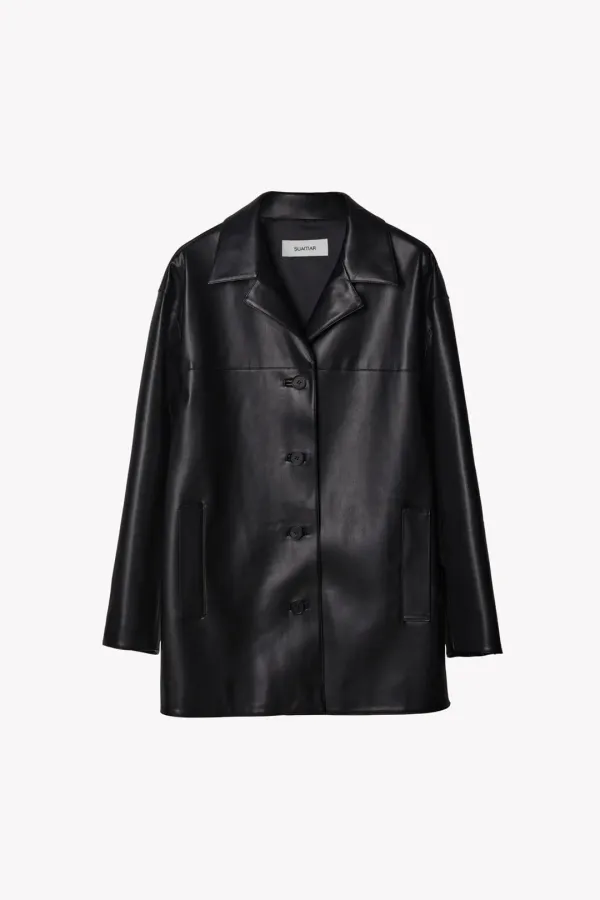 Mett Leather Jacket (Black)